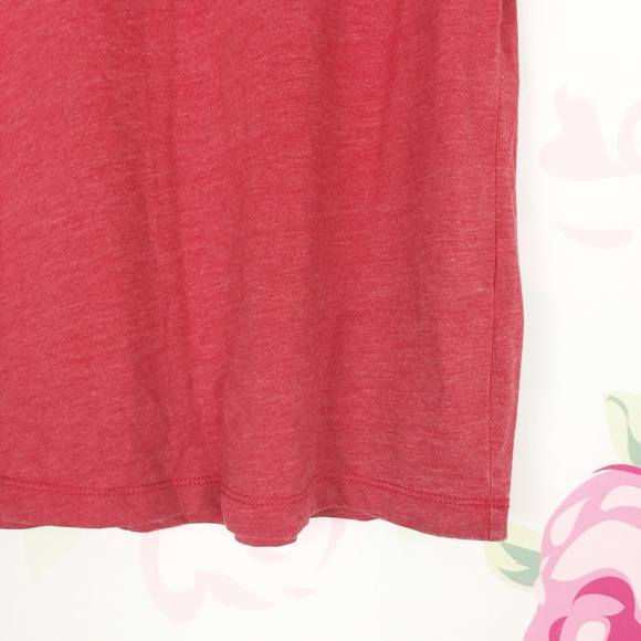 Tommy Hilfiger Red Stripe V Neck Shirt S - Picture 4 of 6